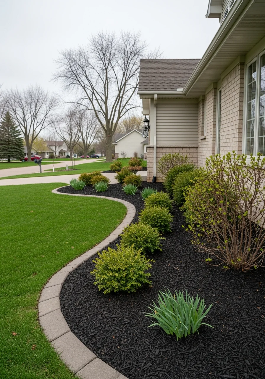 Close-up of a local Owatonna home exterior showing quality craftsmanship and attention to detail.